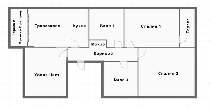За продажба в Бургас тристаен Славейков ID 2111057